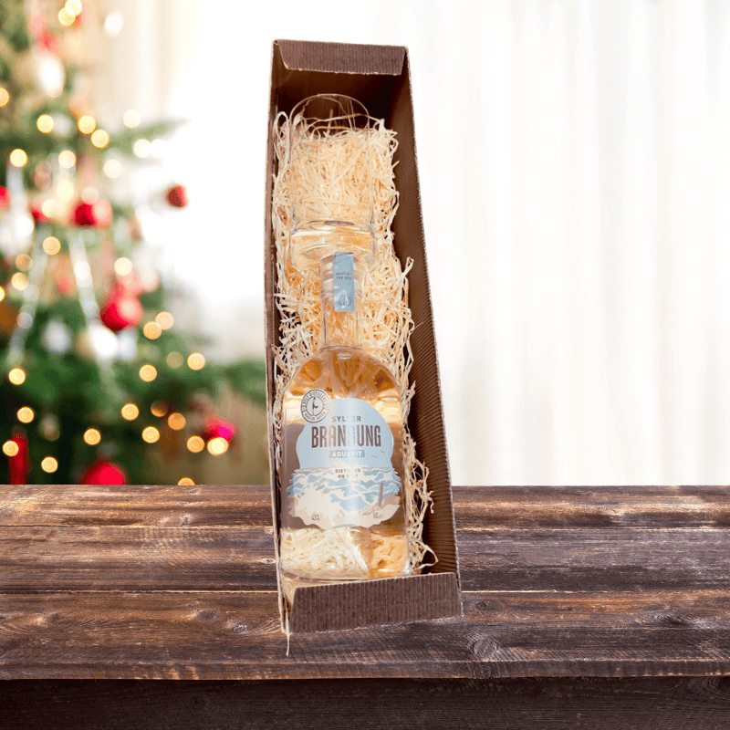 XMAS BRANDUNG Aquavit Geschenkset mit schöner Verpackung