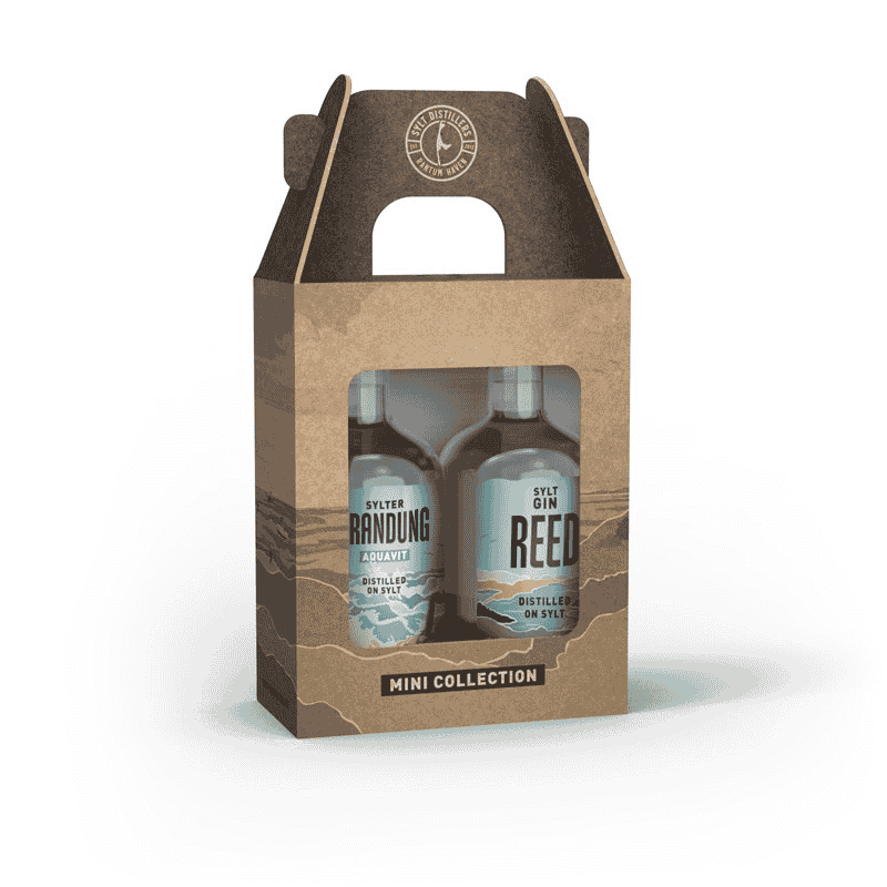 Mini DESTILLE Geschenkset - distilled on Sylt (2 x 0,05 L mit je 43,00 % Alc.)