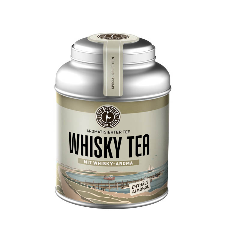 Sylt Distillers Tee - HAVEN Whisky Tea  aromatisierter Tee mit Sylt Distillers HAVEN Whisky Geschmack - 100 g
