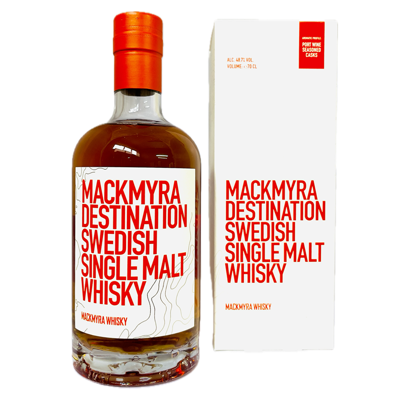 Mackmyra DESTINATION - Schwedischer Single Malt Whisky (48,70 % vol., 0,70 L, 99,86 €/Liter)