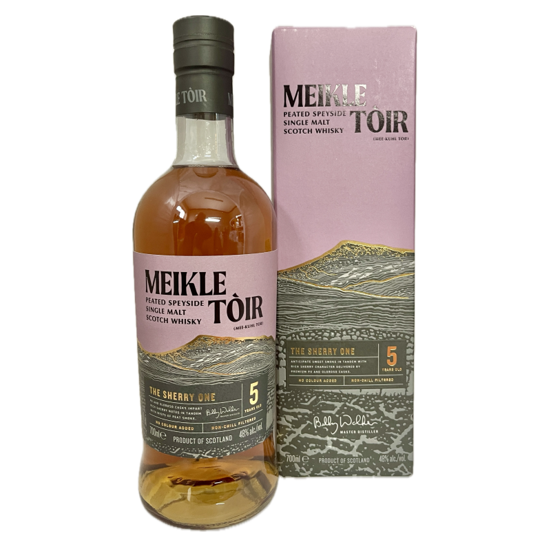 Meikle Toir 5 y.o. The Sherry One - Heavily Peated (48,00% vol. 0,70l)