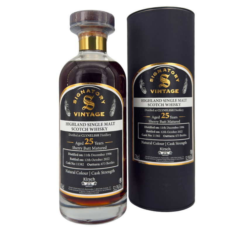 SIG Clynelish 26 Jahre 1996/2022 (52,30% vol. 0,70l)