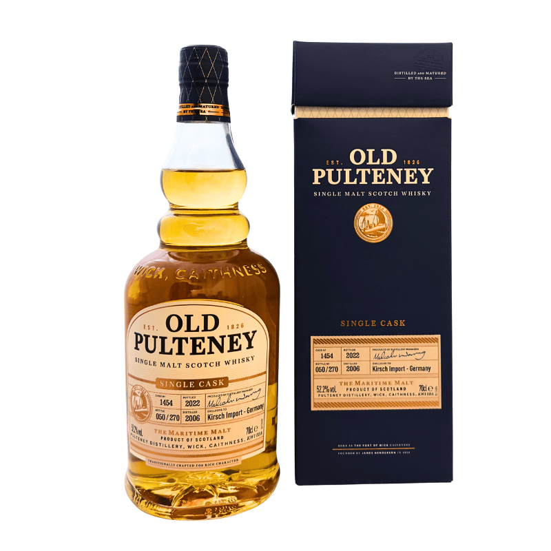 Old Pulteney 2006/2022 - Sinlge Cask #1454 - Single Malt Whisky (52,50 % vol., 0,70 L, 228,43 €/Liter)