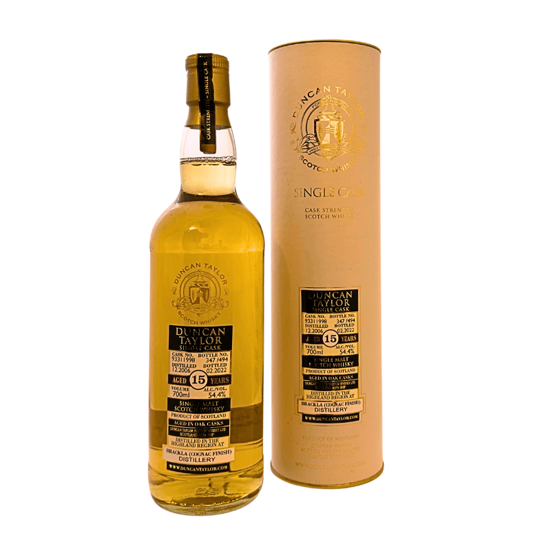 Duncan Taylor - Brackla 2006/2022 - 15 y - #93311998 Cognac Finish (54,40% vol. 0,70l)
