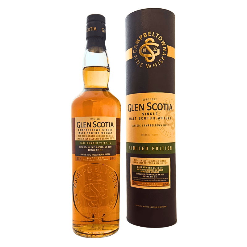 Glen Scotia limited Edition Cask No. 21/42-10 6 y