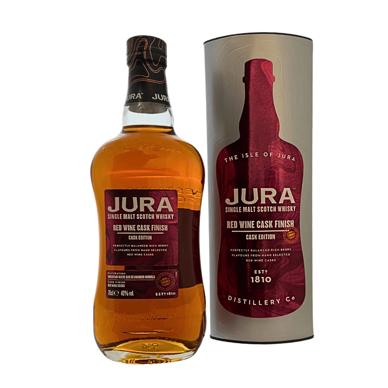 Jura Red Wine Cask Finish (40,00 % vol., 0,70 L, 49,86 €/Liter)