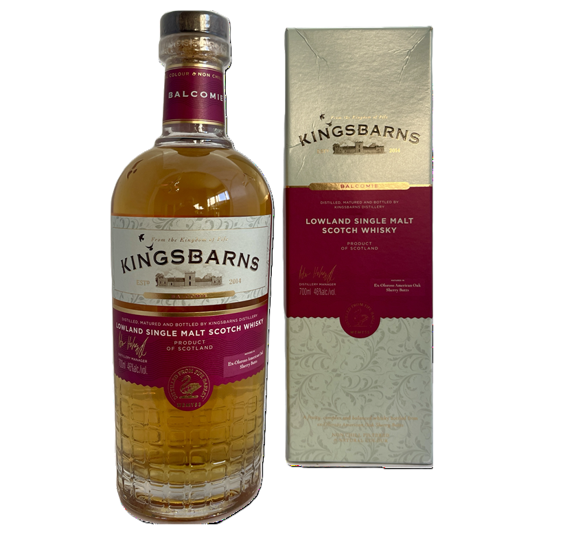 Kingsbarns "Balcomie" Sherry matured (46,00 % vol., 0,70 L, 78,43 €/Liter)