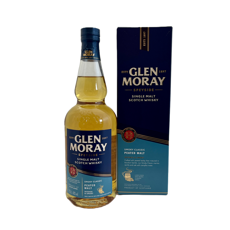 Glen Moray peated (40,00% vol. 0,70l)
