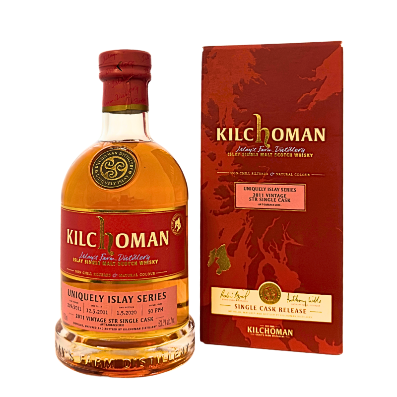Kilchoman VINTAGE 2011- "STR" wine cask finish