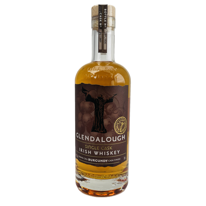 Glendalough Grand Cru Burgundy Finish Single Cask Irish Whiskey