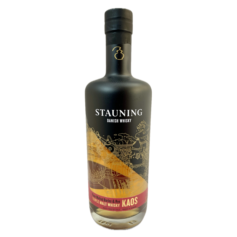 Stauning KAOS - Floor Malted Grain - Triple Malt Whisky - Danish Whisky