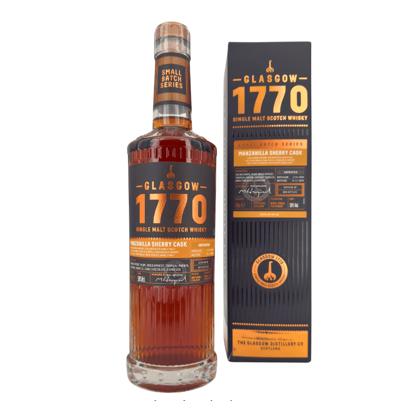 1770 Glasgow Single Malt 2018/2023 Manzanilla Cask #18/218