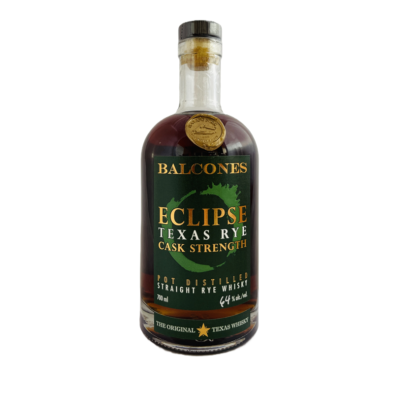 Balcones ECLIPSE Texas Rye Texas Cask Strength