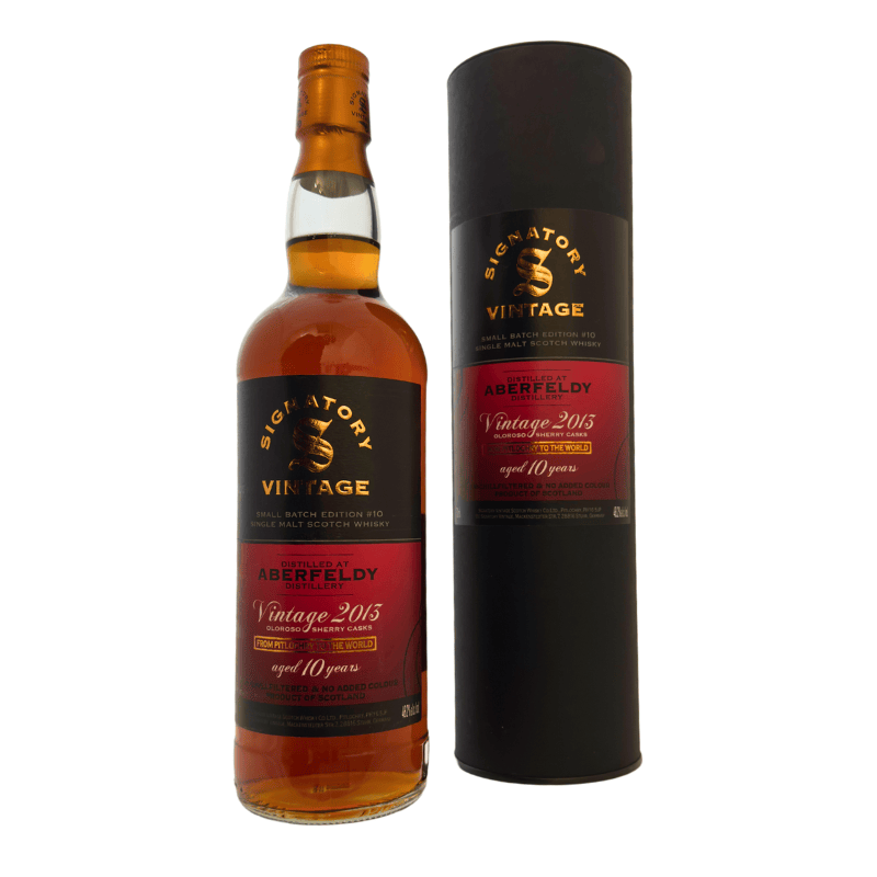 Aberfeldy 2013 - 10 Jahre Signatory Vintage Small Batch #10