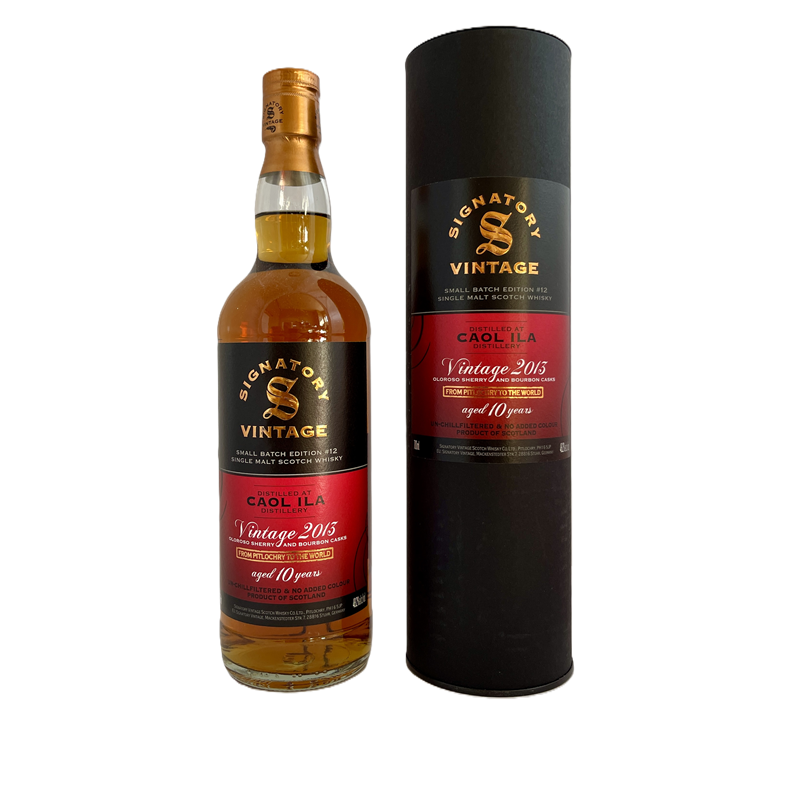 Caol Ila 2013 - 10 Jahre Signatory Vintage Small Batch Edition #12