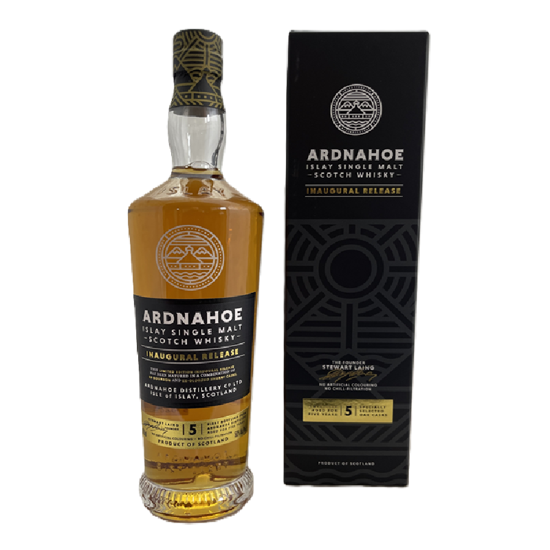 Ardnahoe Islay Single Malt - Inaugural Release - 5 y