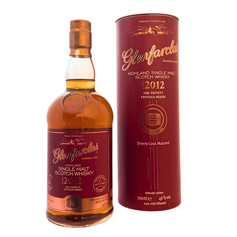 Glenfarclas 2012/2024 - The Trinity Vintage Series - Sherry Cask Matured - Limited Edition - Highland Single Malt Scotch Whisky