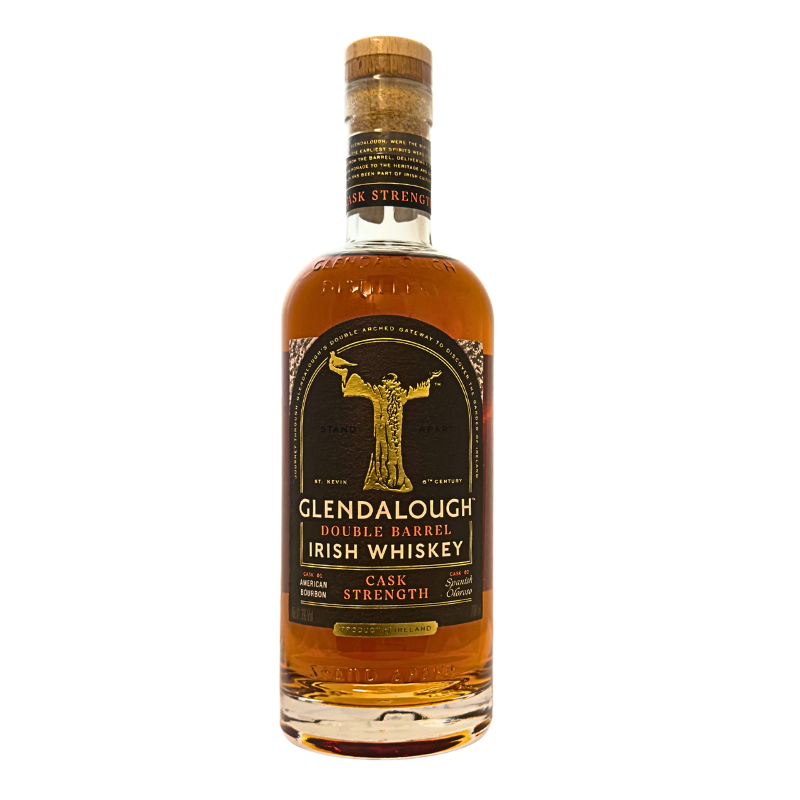 Glendalough Single Grain Double Barrel Aged Irish Whiskey -Cask Strength-
