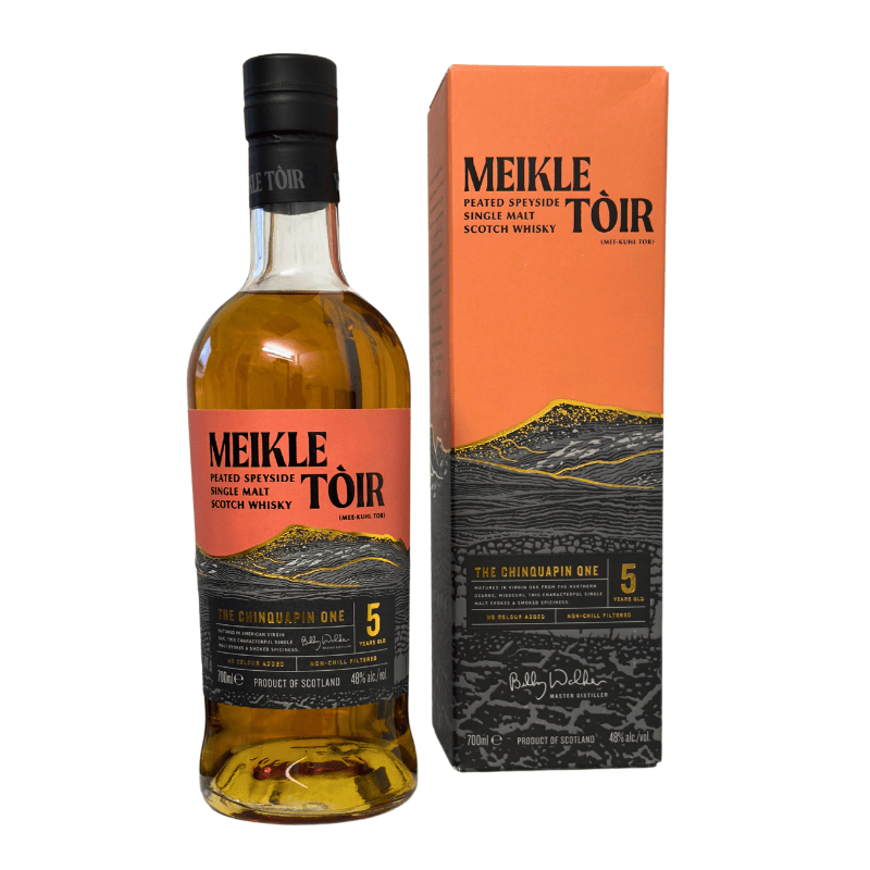 Meikle Toir 5 Jahre ChinquapinOne (48,00 % vol., 0,70 L, 78,43 €/Liter)