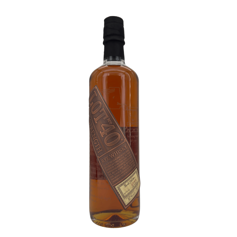 Lot No.40 100% Rye Whisky Cask Strength