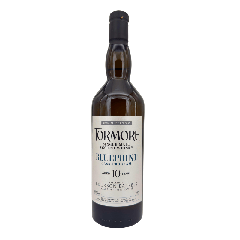 Tormore 10 Jahre - Blueprint Cask Program - Bourbon Barrels Matured - Small Batch - Speyside Single Malt Scotch Whisky