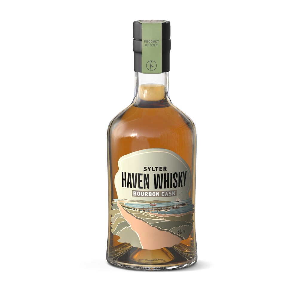 HAVEN Whisky  -Bourbon Cask 67 -  5 Jahre  46% - Sylter Whisky mit maritimer Note