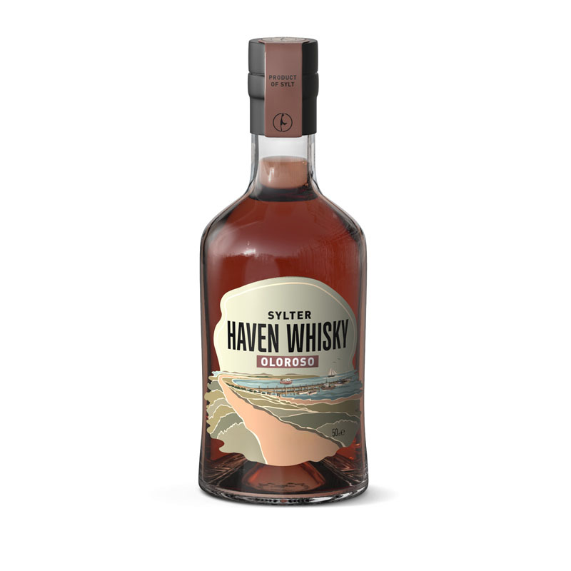 Sylter HAVEN Whisky  5 Jahre  50 % - Oloroso Sherry Cask #74