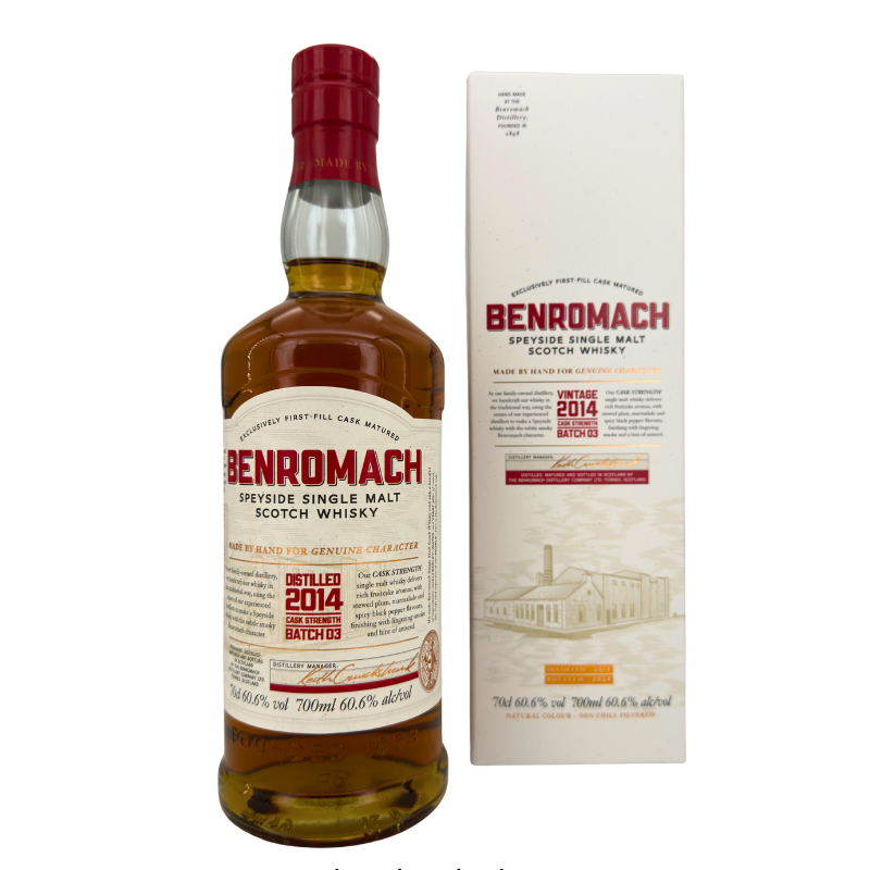 Benromach Vintage 2014 Cask Strength Batch 03