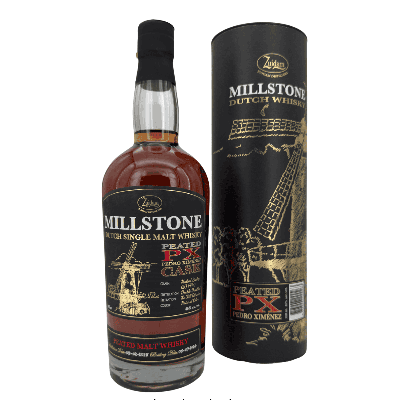 Millstone Peated PX Cask - 2016/2022 - Zuidam Distillers - Single Malt Whisky (46,00% vol. 0,70l)