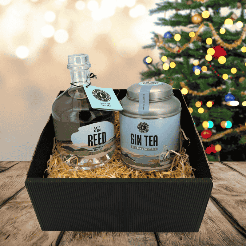 Christmas Gin Geschenkset - Sylt GIN Reed & Sylt Distillers REED Gin Tea