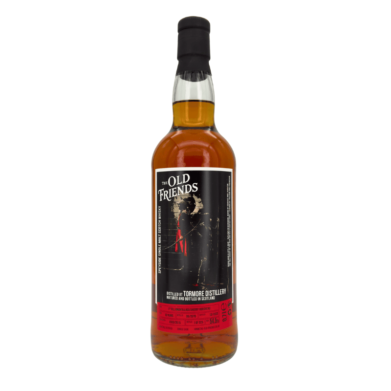 The Old Friends - Tormore 2015/2025 - 10 Jahre  1st Fill Amontillado Sherry Hogshead #333/2015  54,50 %