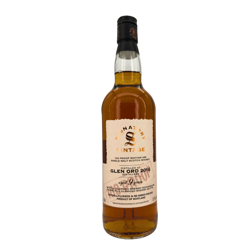 Glen Ord 9 Jahre - #66 Oloroso- Signatory Vintage - 100 Proof Edition