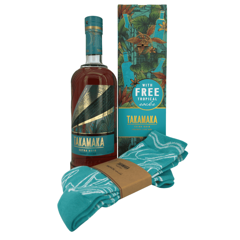 Takamaka Extra Noir - Charred Cask Rum (43,00 % vol., 0,70 L, 47,00 €/Liter)