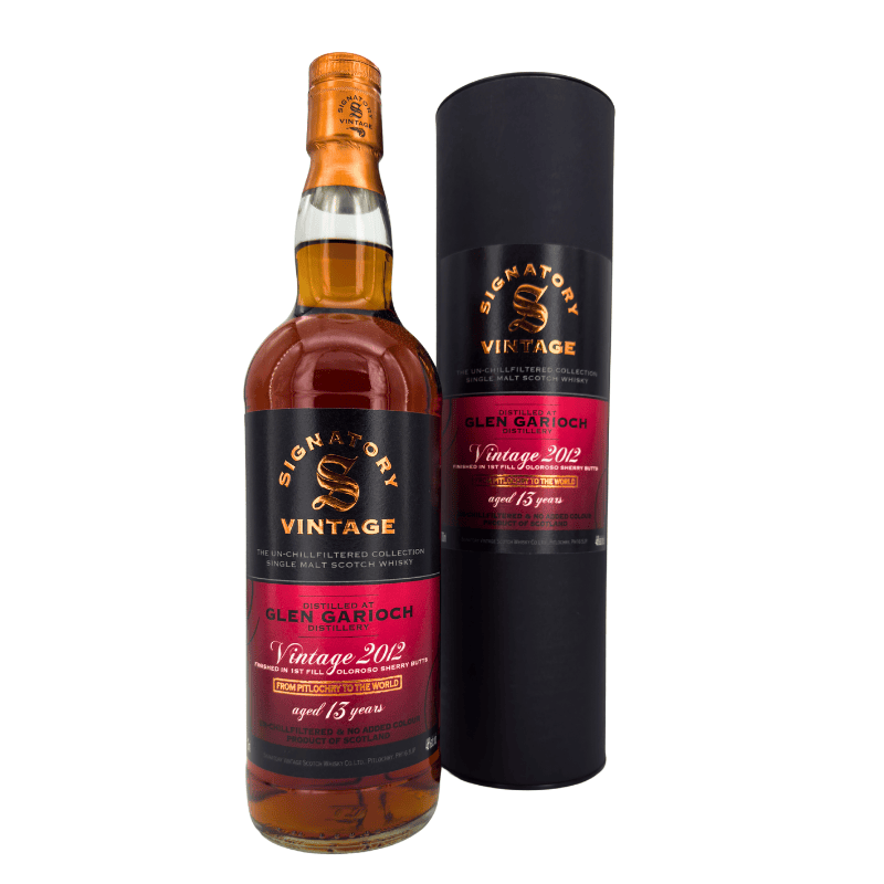 Glen Garioch - 13 Jahre Signatory Vintage 2012/2026 - Oloroso Cask (48,20 % vol., 0,70 L, 68,43 €/Liter)