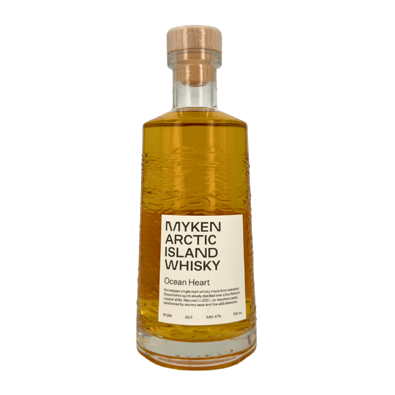 Myken Ocean Heart - Arctic Island Single Malt Whisky - 6 Jahre - Bourbon Casks