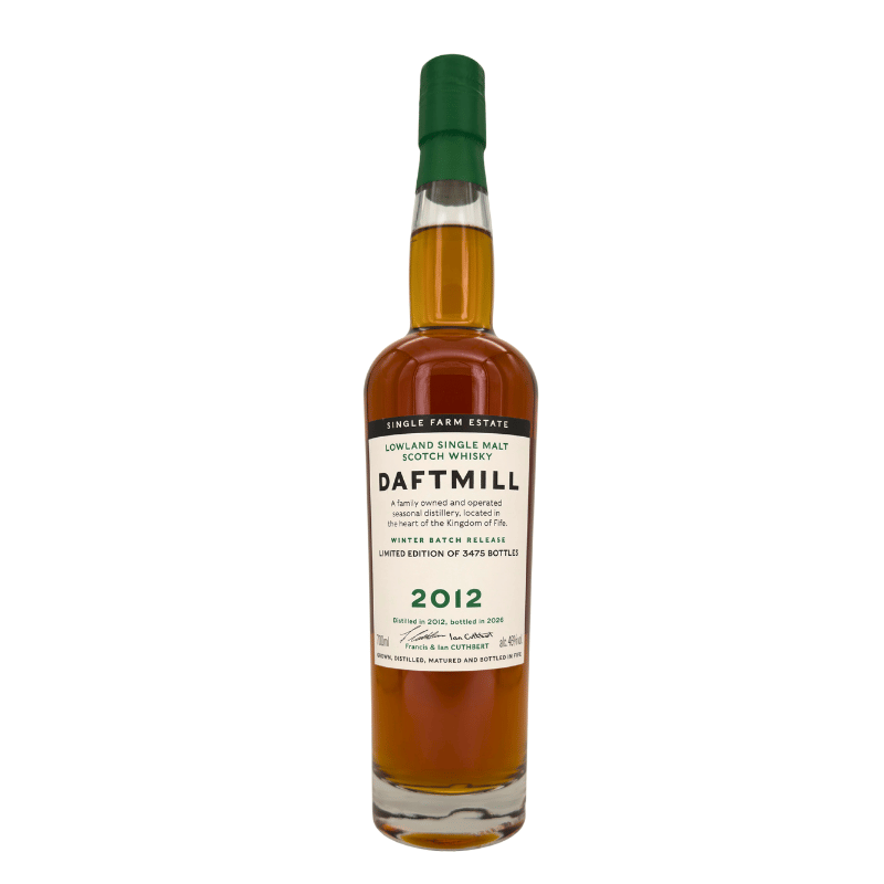 Daftmill 2012 - Winter Batch Release - 13 Jahre  First Fill Sherry Hogshead & First Fill Bourbon barrel - Lowland Single Malt Scotch Whisky