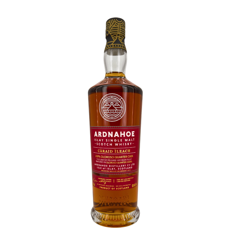 Ardnahoe Càraid Ìleach - Quarter Cask - 100 % Oloroso - German Exclusive - Islay Single Malt Scotch Whisky (50,00 % vol., 0,70 L)