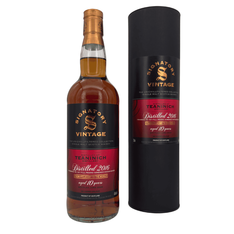 Teaninich - 10 Jahre Signatory Vintage - 1st fill PX Hogsheads