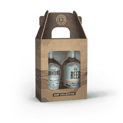 [P0011859] Mini DESTILLE Geschenkset - distilled on Sylt (2 x 0,05 L mit je 43,00 % Alc.)