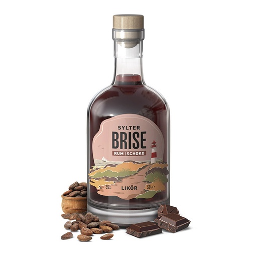 [P0011900] Sylter BRISE Rum-Schoko Likör (35,00 % vol., 0,50 L, 59,80 €/Liter)