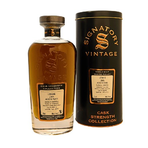 Ledaig 16 Jahre - 2005/2022 - Signatory Vintage - Cask 900036 - Single Malt Whisky
