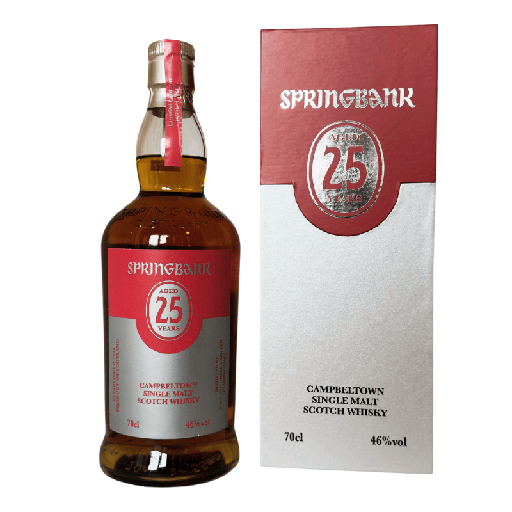 [P0012021] Springbank 25 Jahre 2022) (46,00 % vol., 0,70 L, 2.128,57 €/Liter)