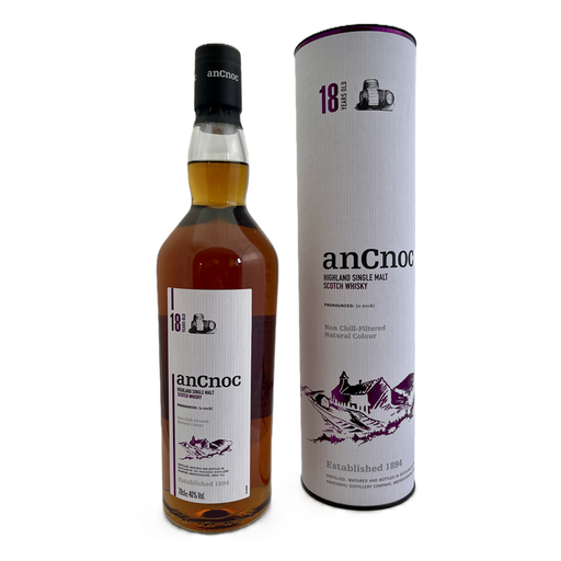 [P0012754] anCnoc 18 Jahre (46,00 % vol., 0,70 L, 164,14 €/Liter)