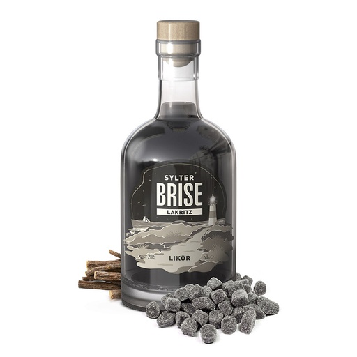 [P0013724] Sylter BRISE Lakritz Likör (20,00 % vol., 0,50 L, 39,80 €/Liter)