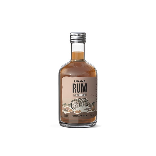 [P0013742] Mini Sylt Distillers Panama Rum 15 Jahre (50,00 % vol., 0,05 L, 120,00 €/Liter)