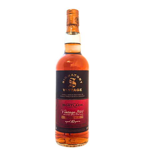 [P0013847] Mortlach 2014/2024 - 10 Jahre Small Batch Edition #6 - Signatory Vintage Whisky (48,20 % vol., 0,70 L, 99,86 €/Liter)