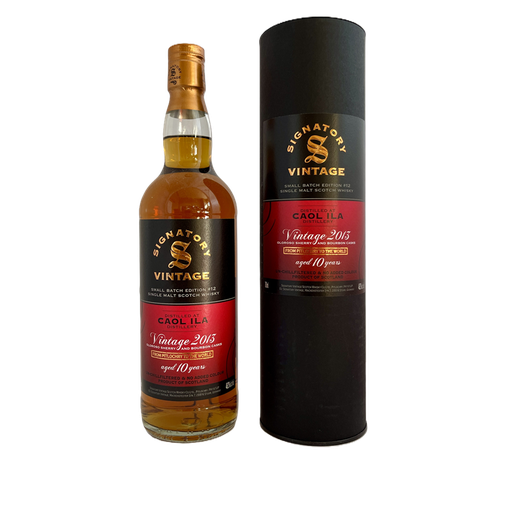 [P0013956] Caol Ila 2013 - 10 Jahre Signatory Vintage Small Batch Edition #12 (48,20 % vol., 0,70 L, 107,00 €/Liter)