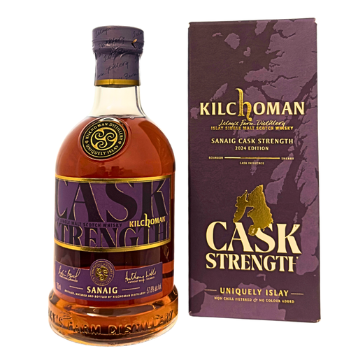 [P0014179] Kilchoman SANAIG Cask Strength 2024 Edition (57,80 % vol., 0,70 L, 128,43 €/Liter)