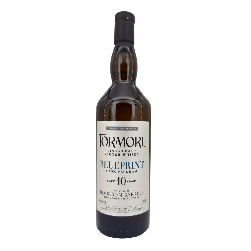 [P0014327] Tormore 10 Jahre - Blueprint Cask Program - Bourbon Barrels Matured - Small Batch - Speyside Single Malt Scotch Whisky