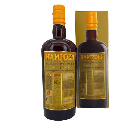 [P0014441] Hampden Estate 8 Jahre Rum Jamaika – Pure Single (46,00 % vol., 0,70 L, 108,43 €/Liter)